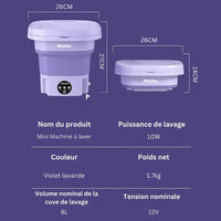 Mini Machine à Laver Pliable vignette