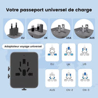 Adaptateur de Voyage Universel vignette